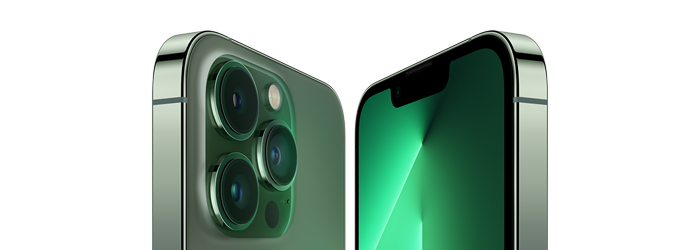 A1 iPhone 13pro green
