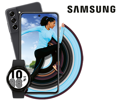 A1 Samsung promo - Samsung Galaxy S21 FE, Z Flip 3 5G, Z Fold 3 5G + Galaxy Watch 4 44mm