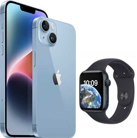 iPhone 14 + Apple Watch SE2